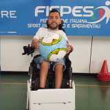 Il 27enne Donato Grande, capitano della Oltre Sport: � stato lui, grazie all�idea di un crowfunding, a dare il via al sogno del calcio in carrozzina